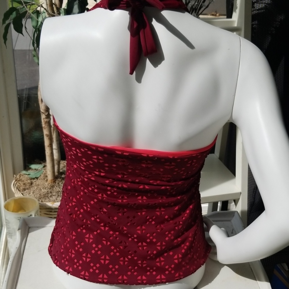 NEW LOFT Beach Halter Swim Top M - Picture 3 of 5